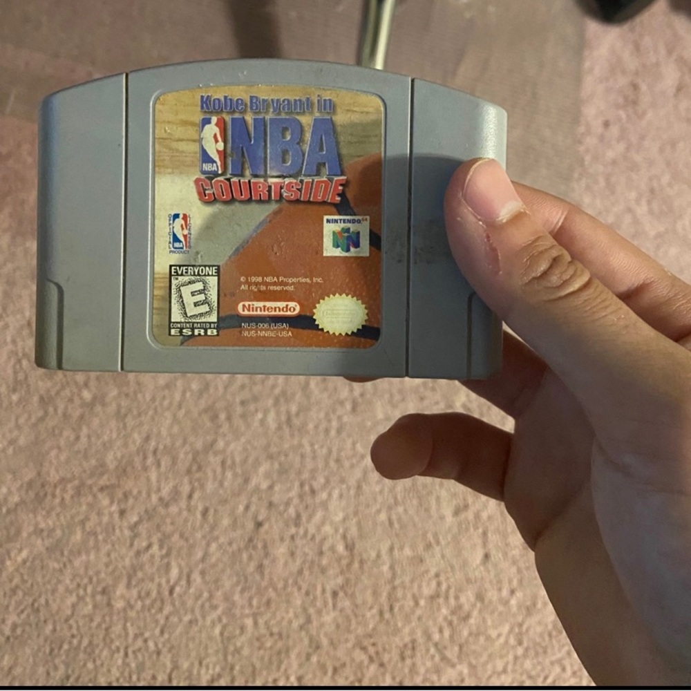 Kobe Bryant IN NBA COURTSIDE N64, Nintendo 64